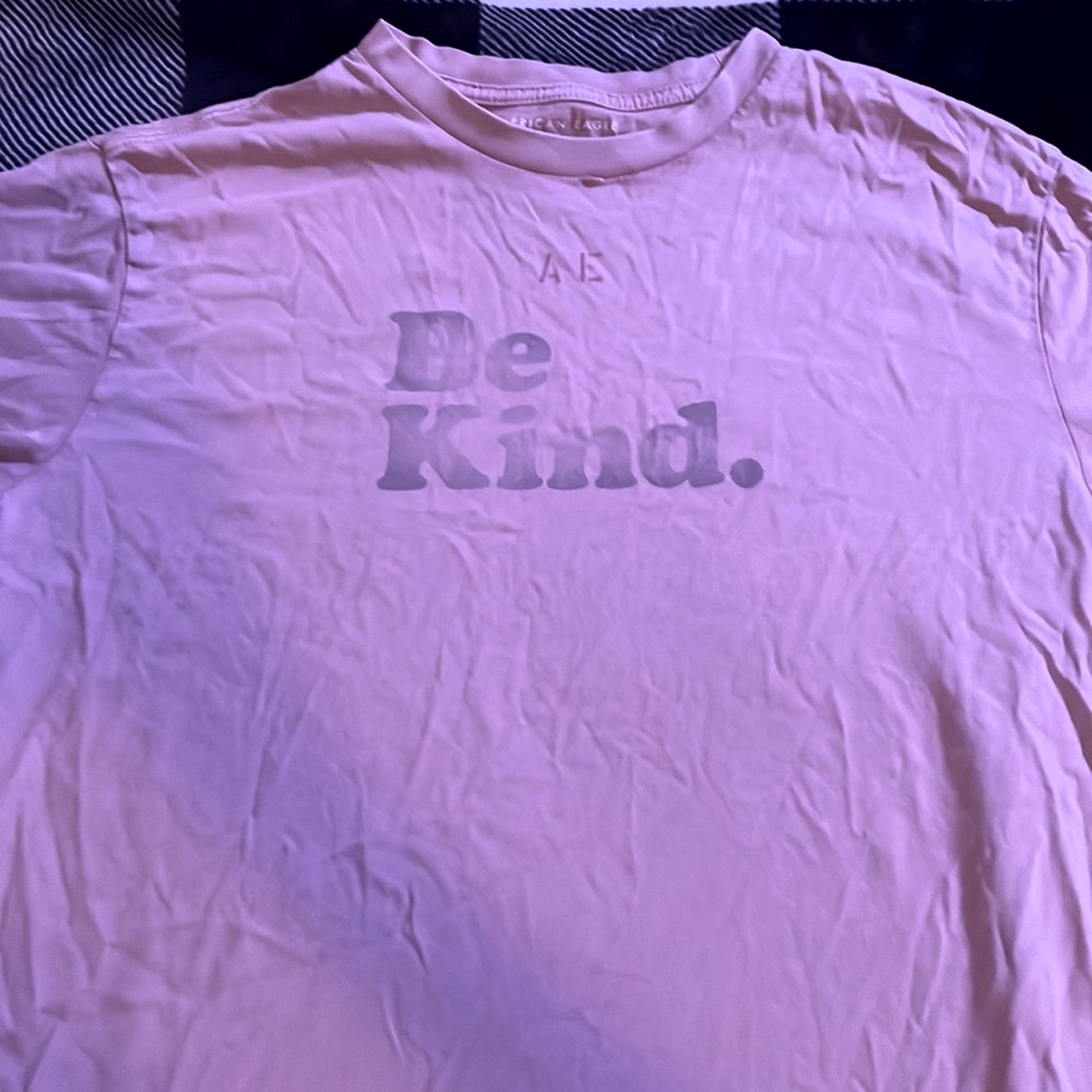 A pink top